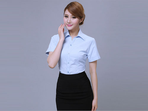 女式短袖襯衣